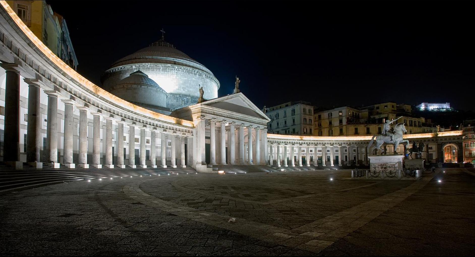 Toledostop Neapel Exteriör bild Piazza del Plebiscito